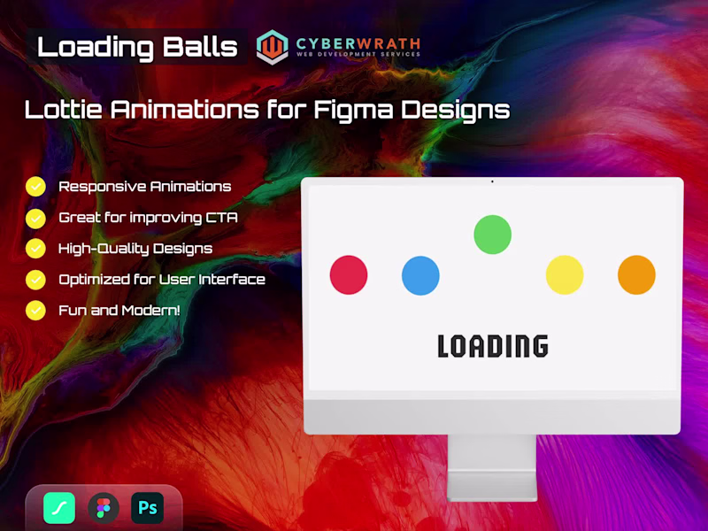 Cover image for Loading Balls Lottie Animations in Figma