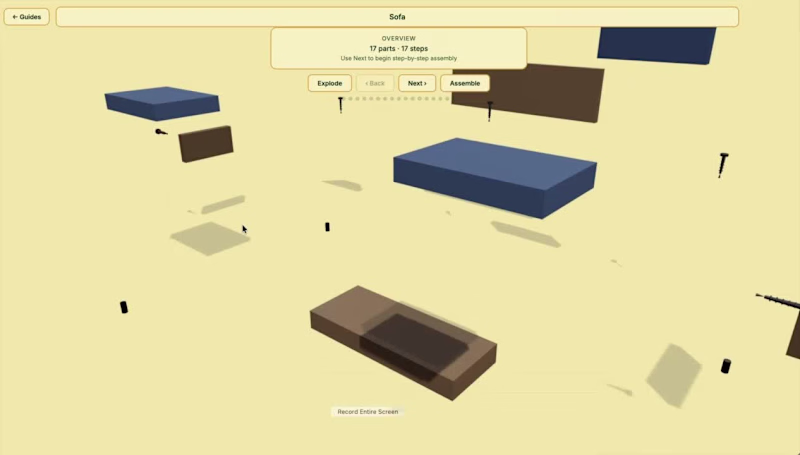 Cover image for Flat-pack furniture gives you two