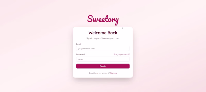 Cover image for Built a full-stack Sweet Shop