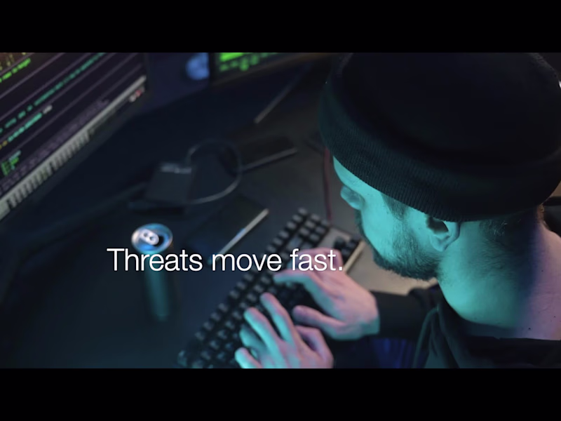 Cover image for This cybersecurity commercial was created