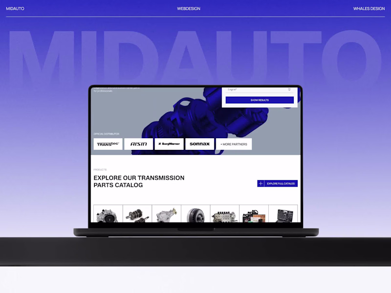 Cover image for Visual Identity & Website for MID AUTO