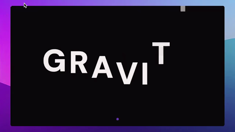 Cover image for Gravity Studio Portfolio site