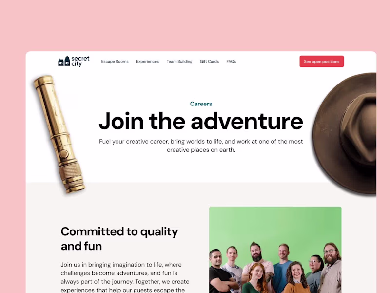 Cover image for Website subpages can be fun too 💛💚🩵🩷 Award-winning escap...