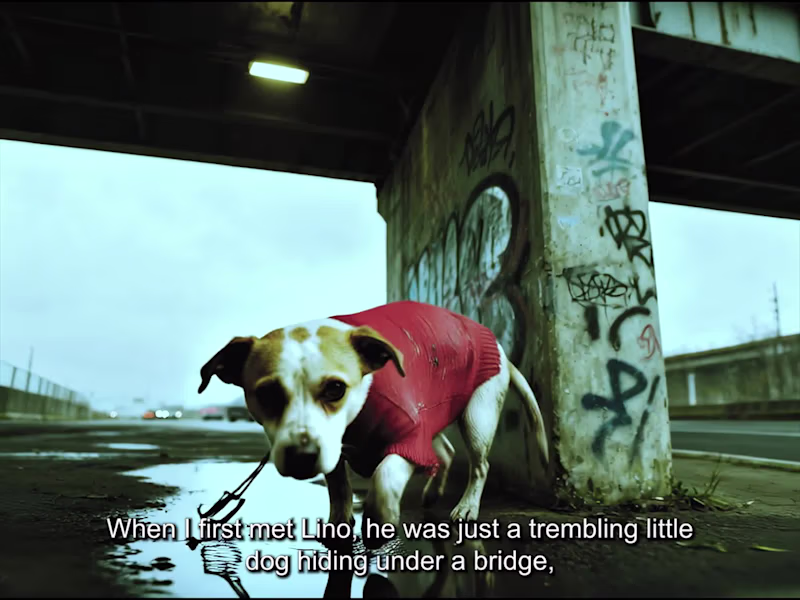 Cover image for Emotional AI Storytelling: The 'Lino' Adoption Narrative