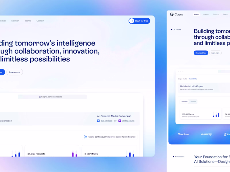 Cover image for Cogna Website Design and Development