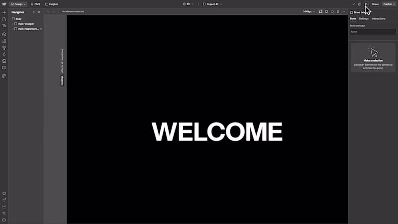 Cover image for One simple heading animation on