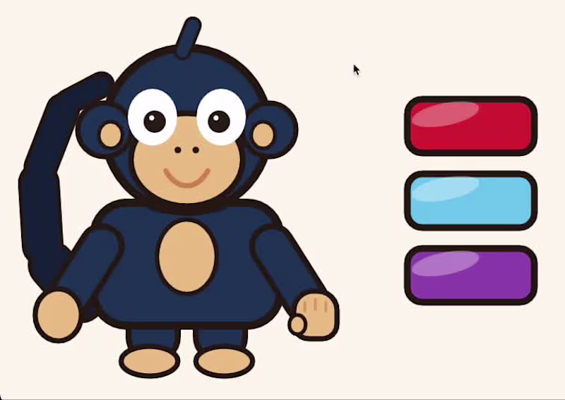 Cover image for Monkey Mascot, Rive