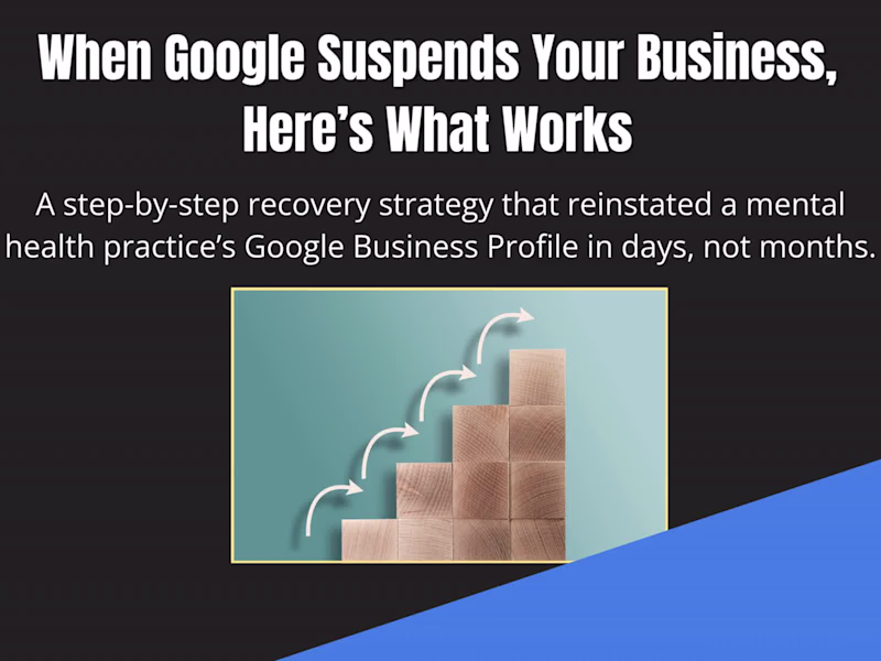 Cover image for When Google Suspends Your Business,