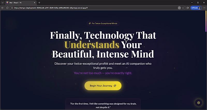 Cover image for Neurodivergent people often move through tools built for lin...