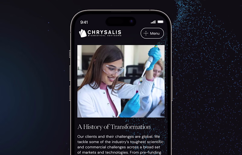 Cover image for Life Sciences Consulting  | Web Design, Three.js