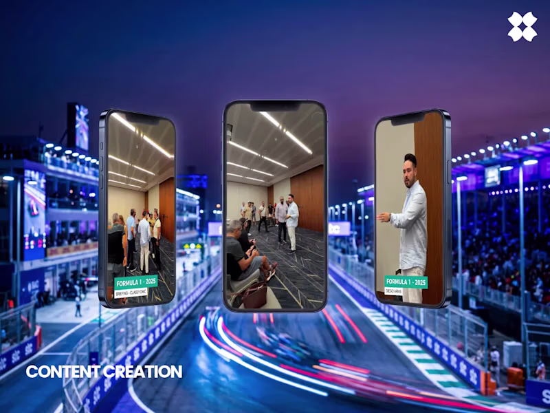 Cover image for Where Speed Meets Luxury: Content for Formula 1 and Elite Events