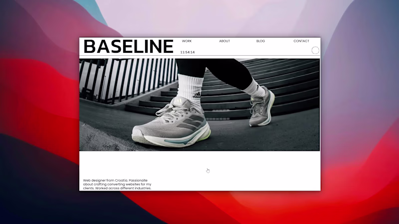 Cover image for Baseline in progress... I just