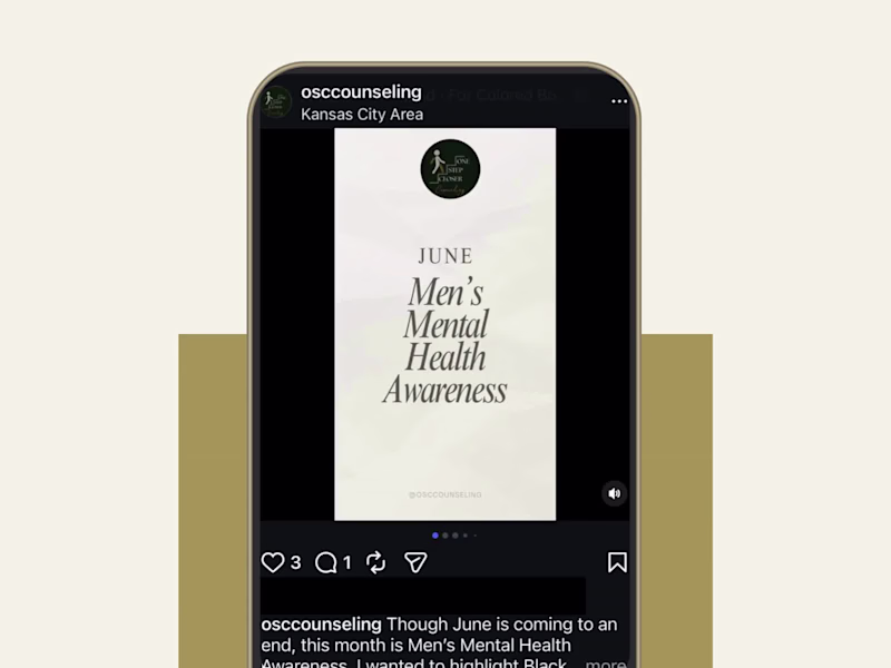 Cover image for Men's Mental Health Awareness Month