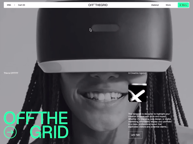 Cover image for Off the Grid feels more like flipping through a design magaz...