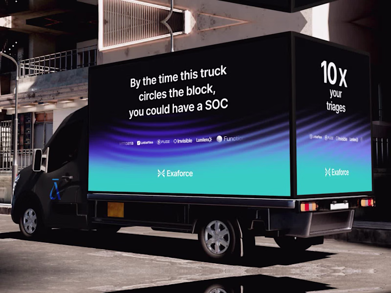 Cover image for Mobile LED Billboard - Exaforce RSA Conference 2026 
