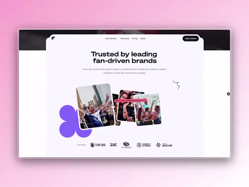 Cover image for Xborg + Fanbase Framer Website