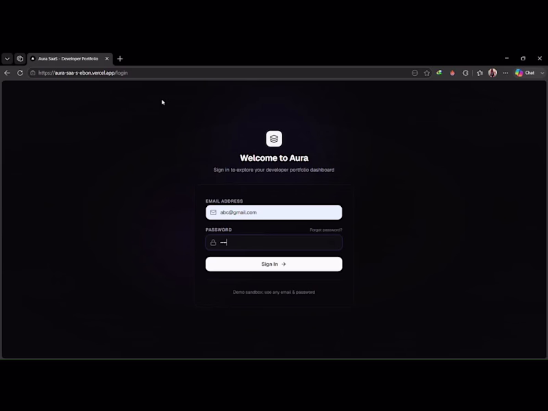 Cover image for Aura SaaS | Next.js Dashboard
