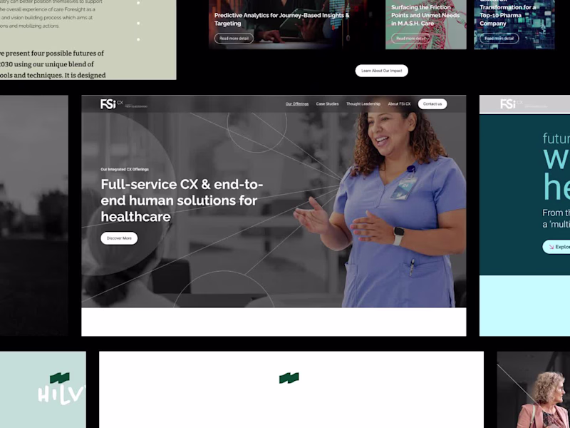 Cover image for FSi CX - Healthare Webflow Website