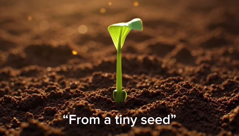 Cover image for 🌱 From a Tiny Seed
A