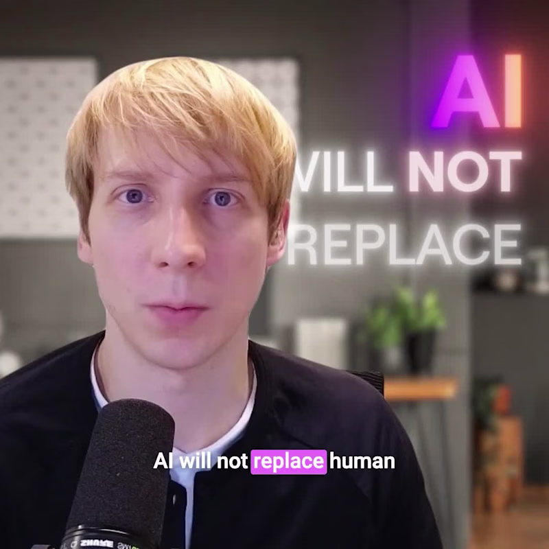 Cover image for AI Will Not Replace Humans
