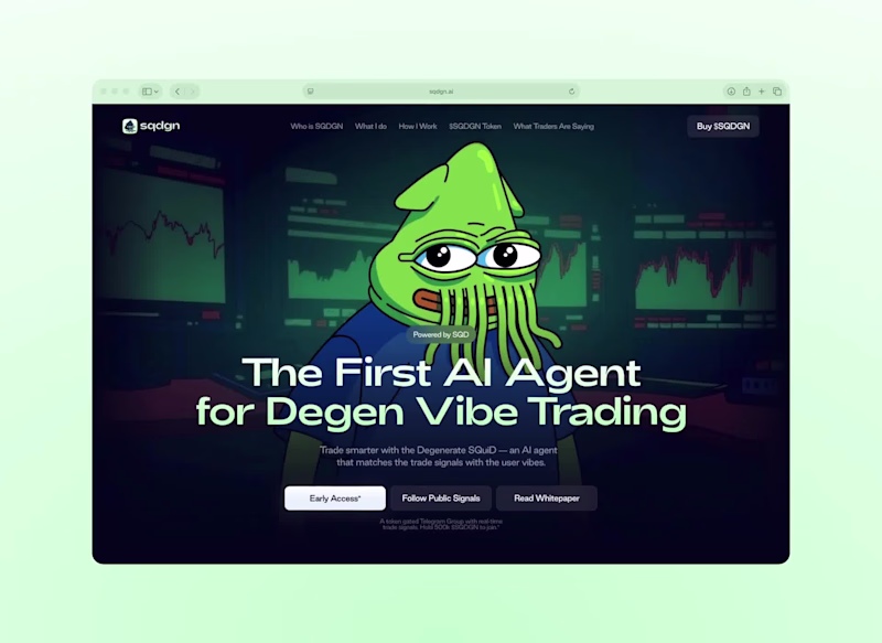 Cover image for Website and Mascot Design for SQDGN
