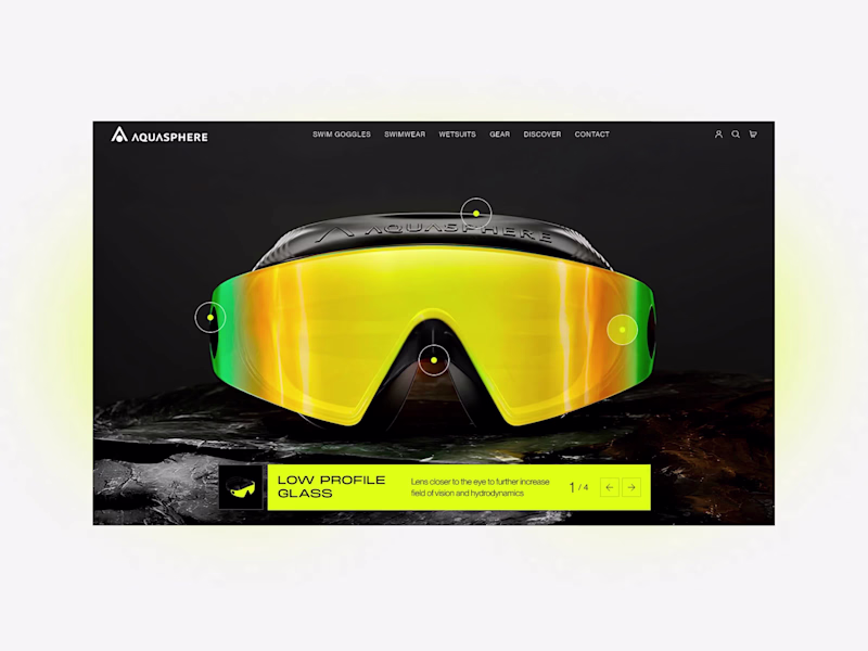 Cover image for Interactive Features Screen for Aquasphere