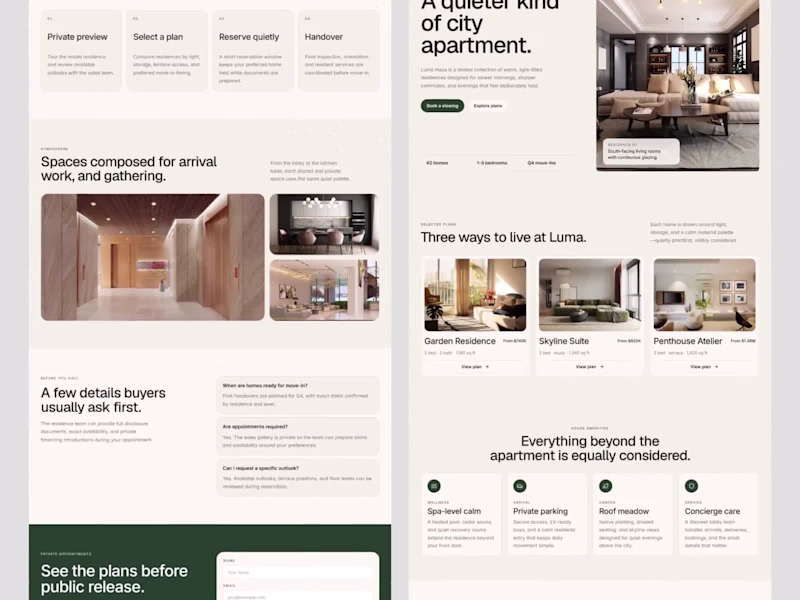Cover image for Luma Haus is a luxury