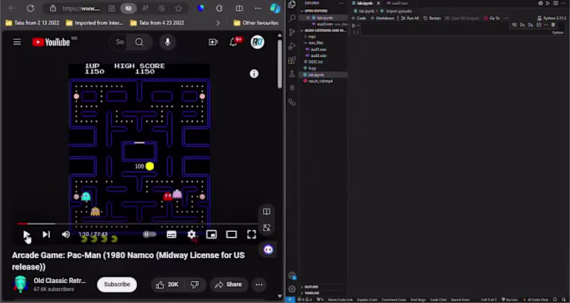 Cover image for Python bot for audio listening and matching