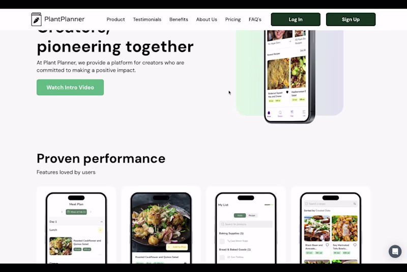 Cover image for The result of a redesign of PlantPlanner - a platform for fo...