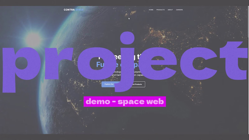 Cover image for Today I built a website demo theme for Contra Space showcasi...