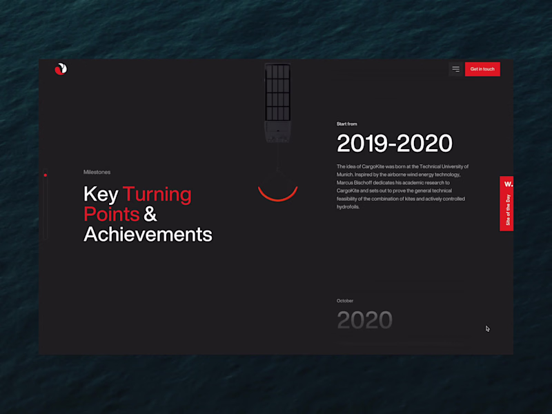 Cover image for Interactive Scrolling - CargoKite Website