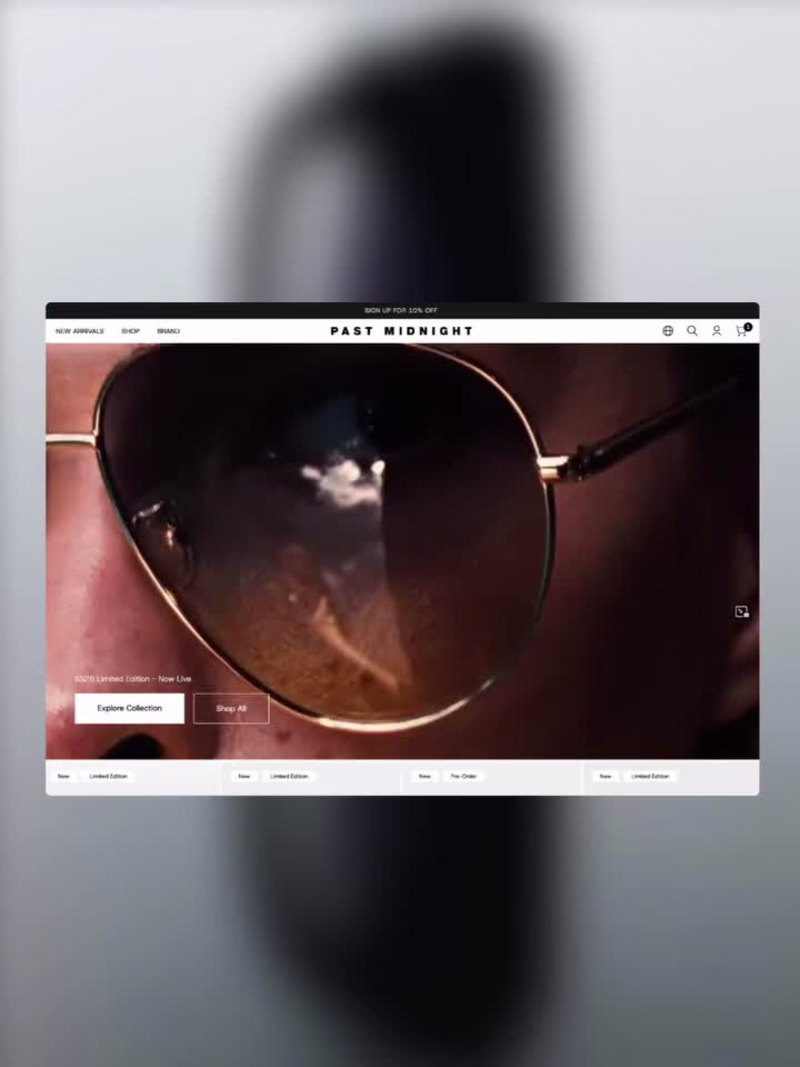 Cover image for Framer Ecommerce landing page website