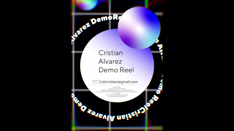 Cover image for Demo reel Motion design