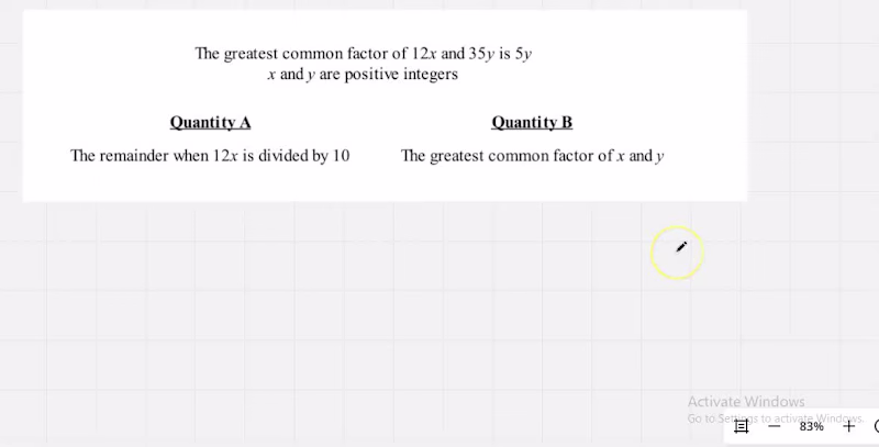 Cover image for GRE Quant Practice: GCF and