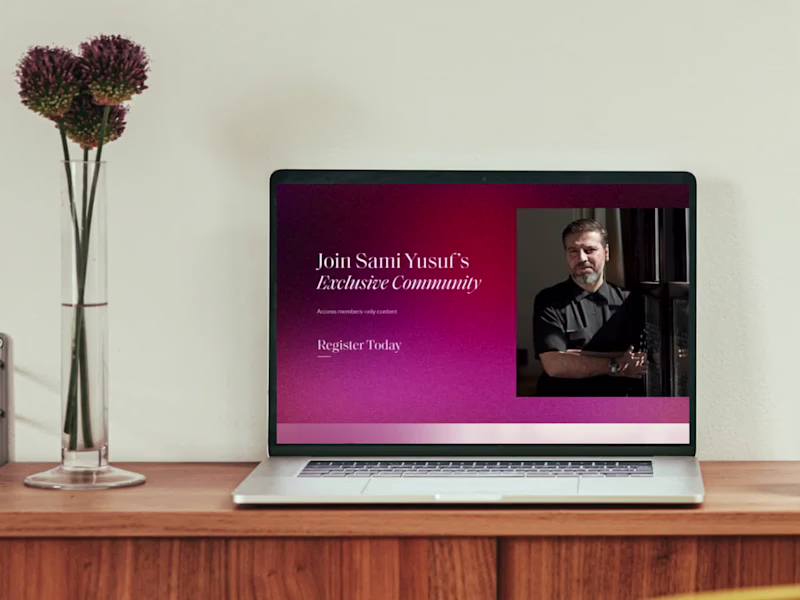 Cover image for Creative Community Platform for Sami Yusuf