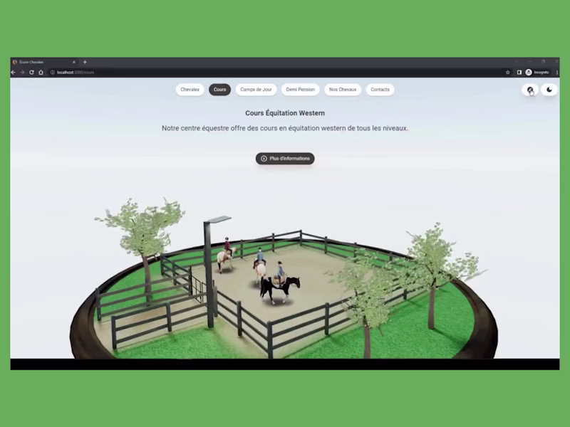 Cover image for Interactive 3D Brand World for Écurie Chevalex
