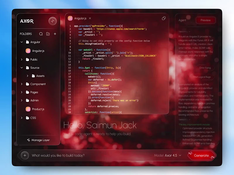 Cover image for Axor — AI Agent Coding