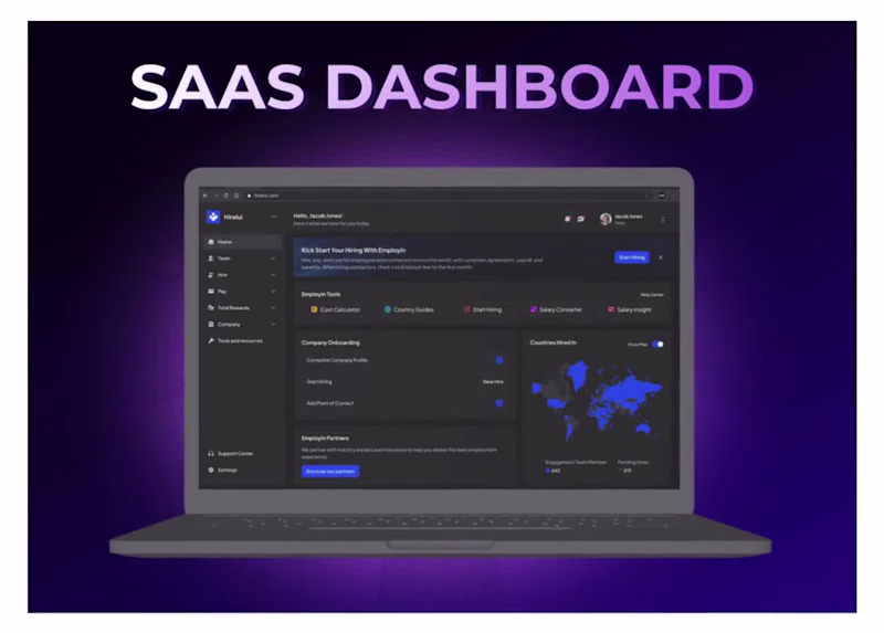Cover image for Saas Dashboard Design
