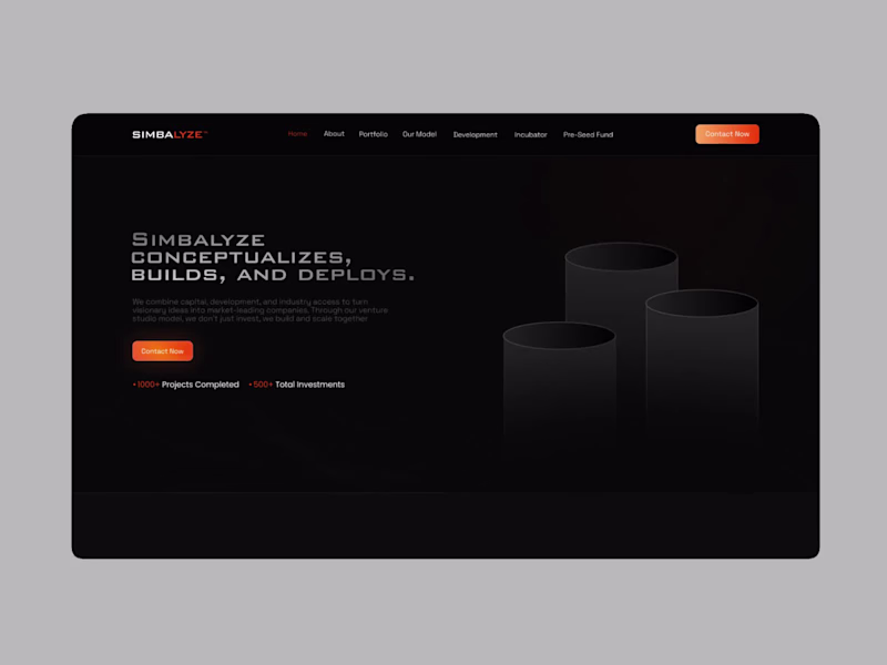Cover image for Simbalyze - Website Design + Development