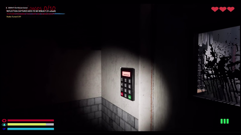 Cover image for Digital lock in horror game