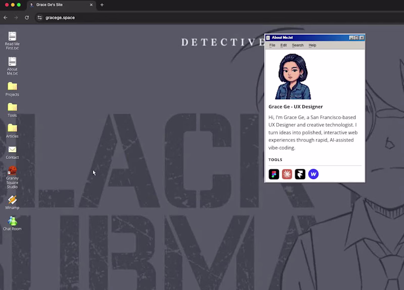 Cover image for Portfolio update: there’s a chatroom