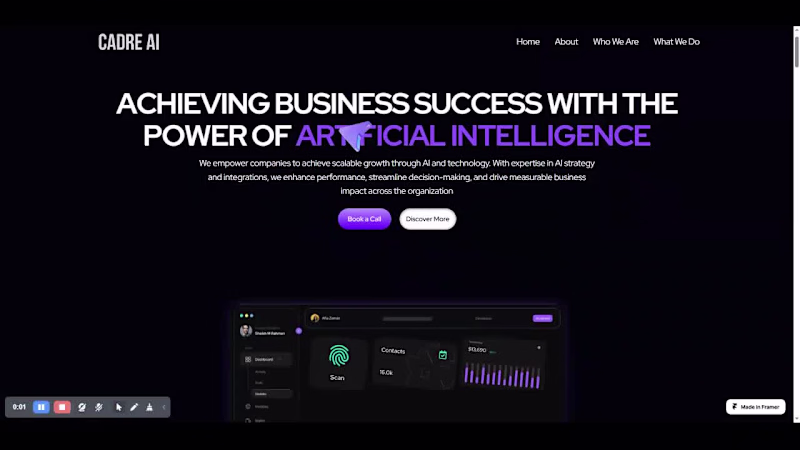 Cover image for Modern Framer Website Design & Development
