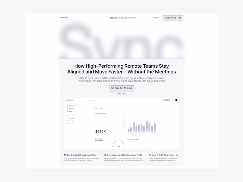 Cover image for Sales Automation Website & UI/UX Design