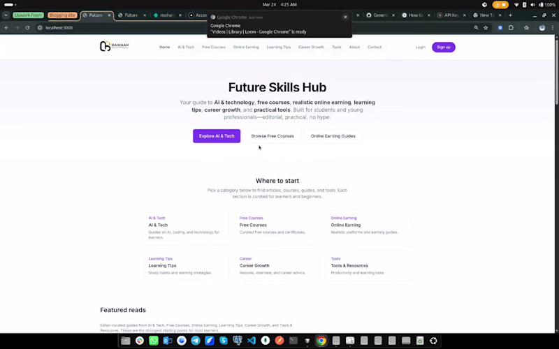 Cover image for Bloging 