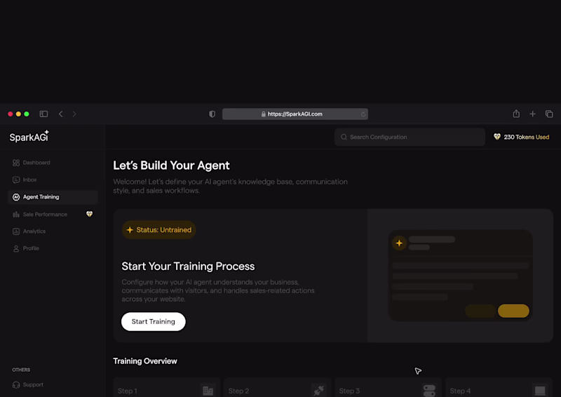 Cover image for AI Sales Agent Platform - SparkAGI