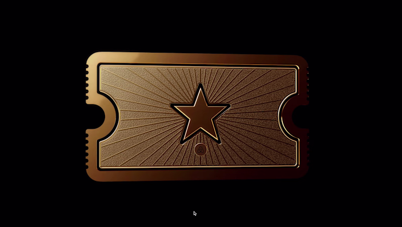 Cover image for Published my take on the iconic Airbnb Icons ticket on Splin...