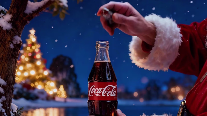 Cover image for Inspired by the original Coca-Cola Christmas campaign, this ...