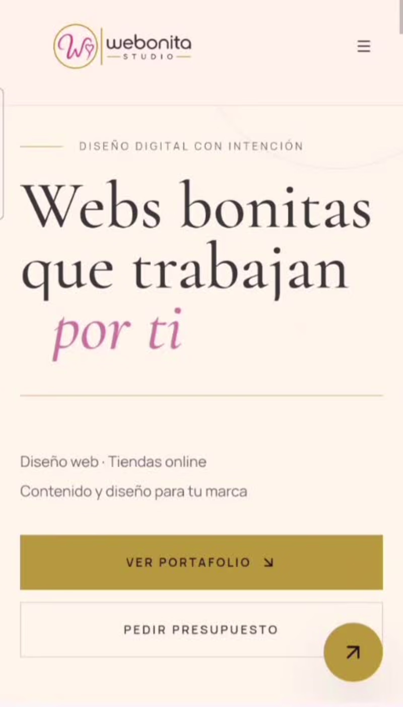 Cover image for Webonita Studio · Mi marca
Mi