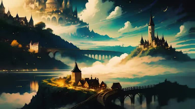 Cover image for Building dream-like worlds, surreal landscapes, and metaphys...