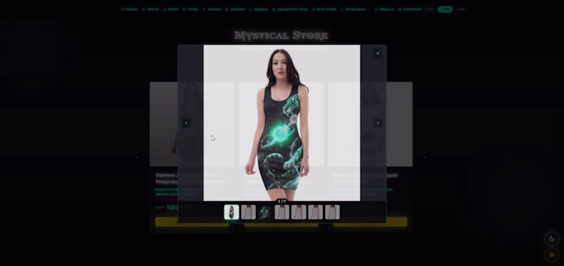 Cover image for Mystical Store: Fashion design and